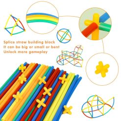 200pcs Straw Building Blocks - Image 4